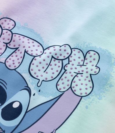 Camisón Infantil Estampa Tie-Dye Stitch - Talle 5 a 14 años 4