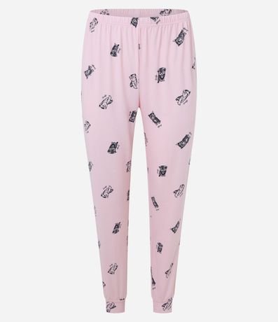 Pijama Largo con Estampa de Gatitos 6