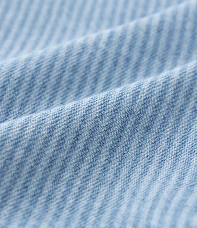 Campera Infantil en Jeans con Estampa Rayada - Talle 0 a 18 meses 3