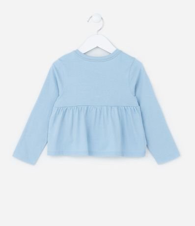 Pijama Infantil en Rib con Estampa Arco-Íris - Talle 2 a 4 años 3