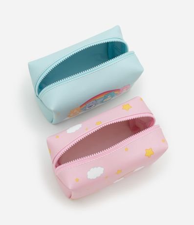 Kit 03 Neceseres en PU con Estampa de Los Ositos Cariñositos 4