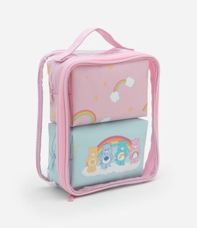 Kit 03 Neceseres en PU con Estampa de Los Ositos Cariñositos 5