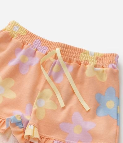 Pijama Corta Infantil Estampado de Carpincho - Talle 2 a 6 años 7