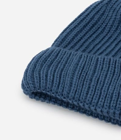 Conjunto Infantil de Gorro y Guante en Punto - Talle único 3