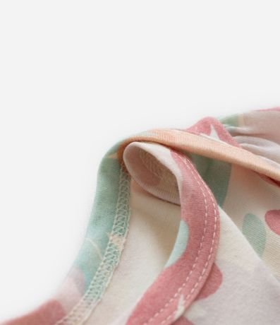 Body Infantil con Estampa Floral - Talle 0 a 24 meses 4