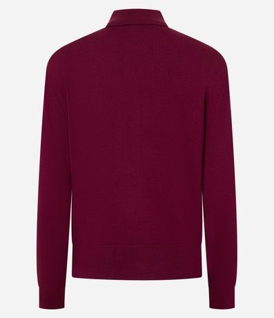 Blusa en Punto con Abotonado y Pequeño Bolsillo Solo 5