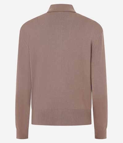 Blusa en Punto con Abotonado y Pequeño Bolsillo Solo 5