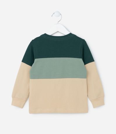 Remera Infantil con Recortes y Estampa Dino - Talle 1 a 6 años 2