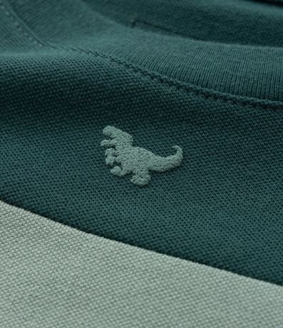 Remera Infantil con Recortes y Estampa Dino - Talle 1 a 6 años 5