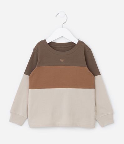 Remera Infantil con Recortes y Estampa Dino - Talle 1 a 6 años