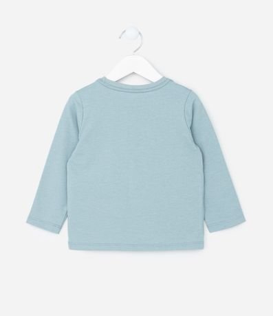 Remera Infantil con Estampa Carita de Monstruito - Talle 1 a 6 años 2