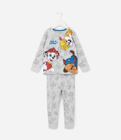 Pijama Largo Infantil con Estampa Paw Patrol - Talle 2 a 6 años