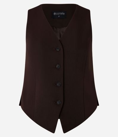 Chaleco Sastre con Abotonado Delantero 6