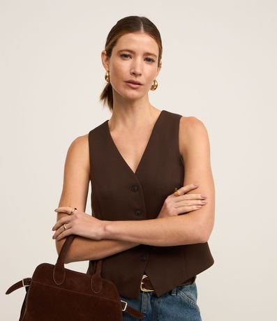 Chaleco Sastre con Abotonado Delantero 1