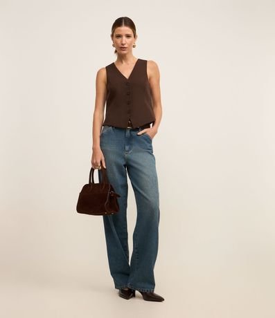 Chaleco Sastre con Abotonado Delantero 3