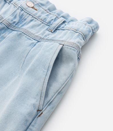 Pantalón Clochard Infantil en Jeans con Cinturón - Talle 5 a 14 años 6