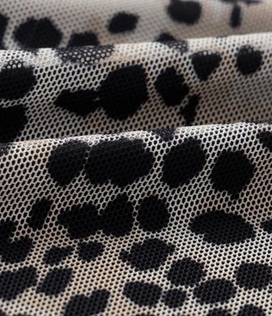 Vestido en Tule con Estampa Animal Print Curve & Plus Size 6