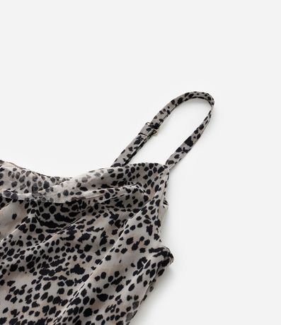 Vestido en Tule con Estampa Animal Print Curve & Plus Size 7