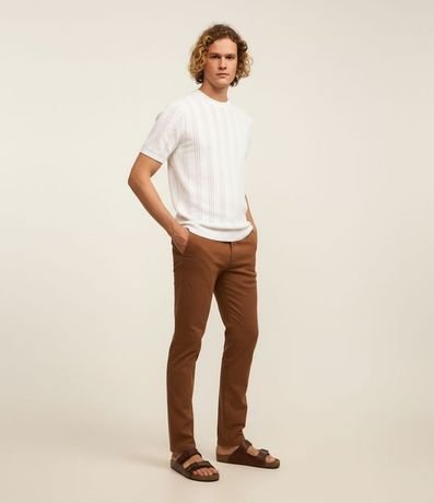 Pantalón Básico en Sarga