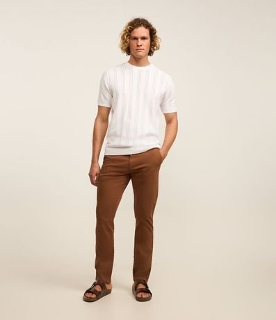 Pantalón Básico en Sarga