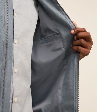 Chaqueta Bomber Lisa con Bolsillo 5