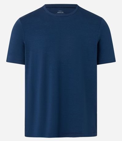 Remera Comfort en Modal con Cuello Redondo 5