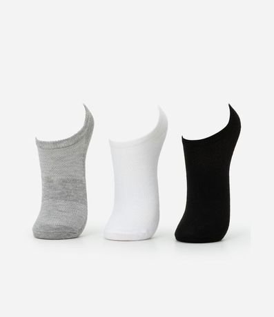 Kit 05 Medias Caña Corta Basicas 2