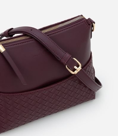 Bolso Transversal Pequena en PU con Detalle Texturizado 6
