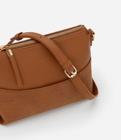 Bolso Transversal Pequena en PU con Detalle Texturizado 6
