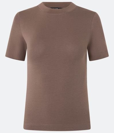 Blusa en Rib con Cuello Redondo 6