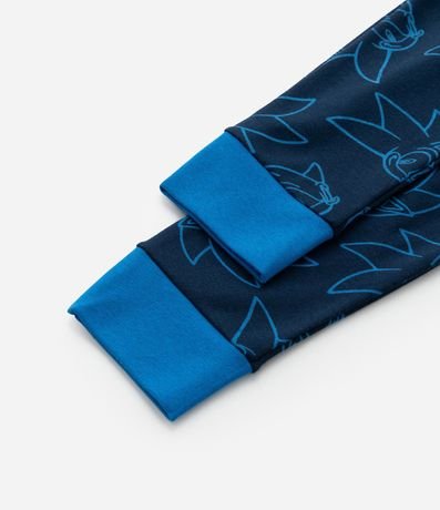Pijama Infantil en Algodón con Estampa Sonic en Foil - Talle 5 a 14 años 9