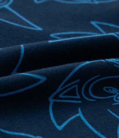Pijama Infantil en Algodón con Estampa Sonic en Foil - Talle 5 a 14 años 4