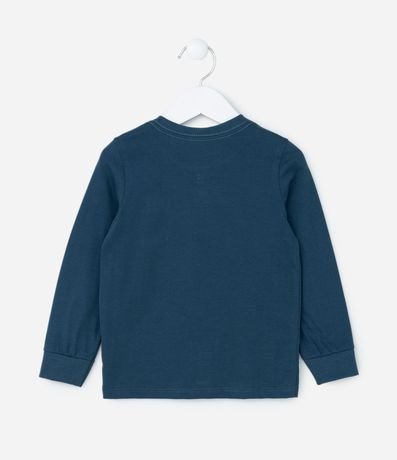 Pijama Infantil en Algodón con Estampa Osito Skatista - Talle 2 a 4 años 3