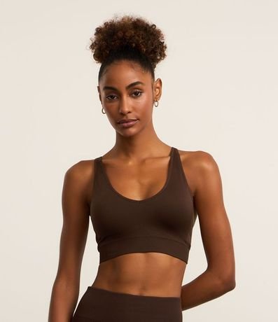 Top Deportivo en Seamless con Breteles Ajustables