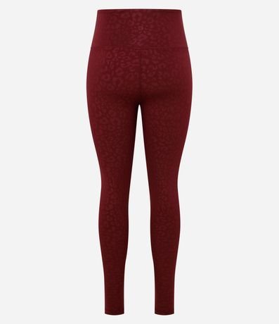Pantalón Legging Deportiva en Microfibra Texturizada Animal Print Leopardo 6