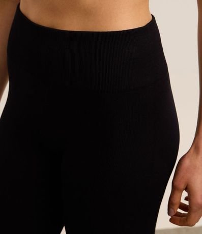 Pantalón Legging Deportiva en Poliamida Seamless con Efecto Jacquard 3