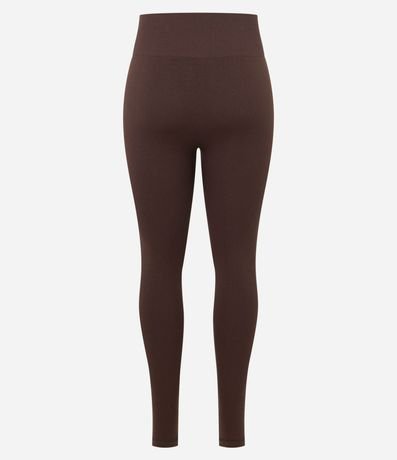 Pantalón Legging Deportiva en Poliamida Seamless con Efecto Jacquard 5