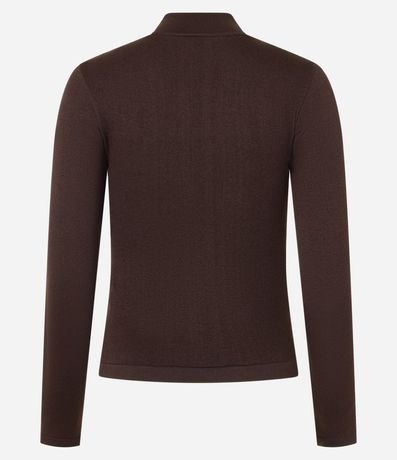 Campera Deportiva Seamless con Cuello Alto 7