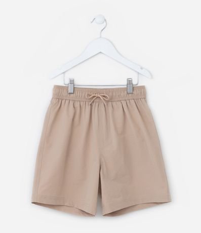 Bermuda Infantil Microfibra Texturizada - Talle 5 a 14 años