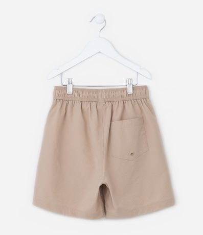 Bermuda Infantil Microfibra Texturizada - Talle 5 a 14 años 2