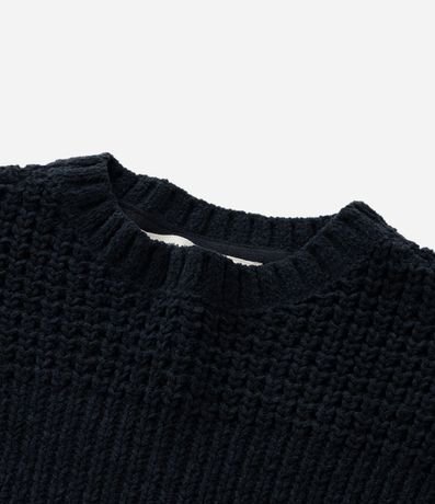 Suéter Infantil en Chenille Texturizado - Talle 5 a 14 años 5