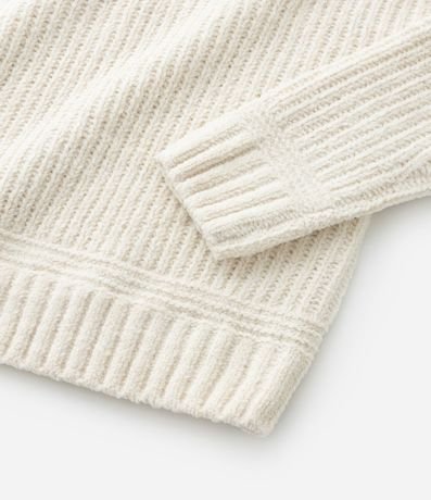 Suéter Infantil en Chenille Texturizado - Talle 5 a 14 años 4