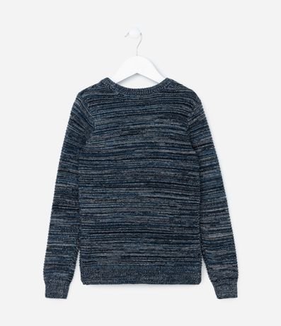 Suéter infantil en Punto Texturizado - Talle 5 a 14 años 2