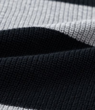 Suéter Infantil Texturizado con Estampa Rayada - Talle 5 a 14 años 3