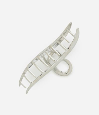 Pinza para el Pelo en Metal con Detalle Cutout y Formato Ondulado 2