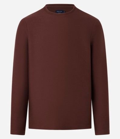 Remera con Textura Acanalada 5