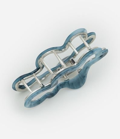 Pinza para el Pelo con Forma Organica Cutout Marmól 3