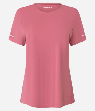Remera Deportiva Texturizada con Detalle Reflectante 4