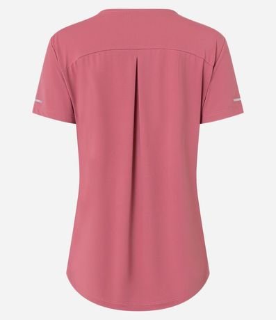 Remera Deportiva Texturizada con Detalle Reflectante 5