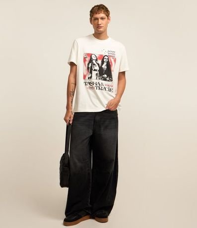 Remera Comfort en Algodón con Estampa Tasha y Tracie 2